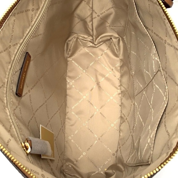 MICHAEL KORS CHARLOTTE LARGE TOP ZIP TOTE BAG LUGGAGE (NWT) - Picture 10 of 11